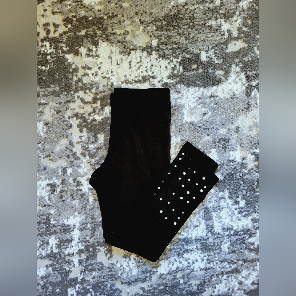 Pearl Embellished Pants/Leggings